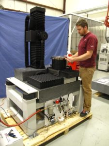 Employee Spotlight Alfred Working on a Machine