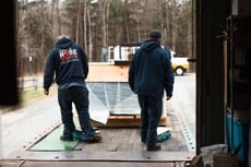 Granite slab delivery